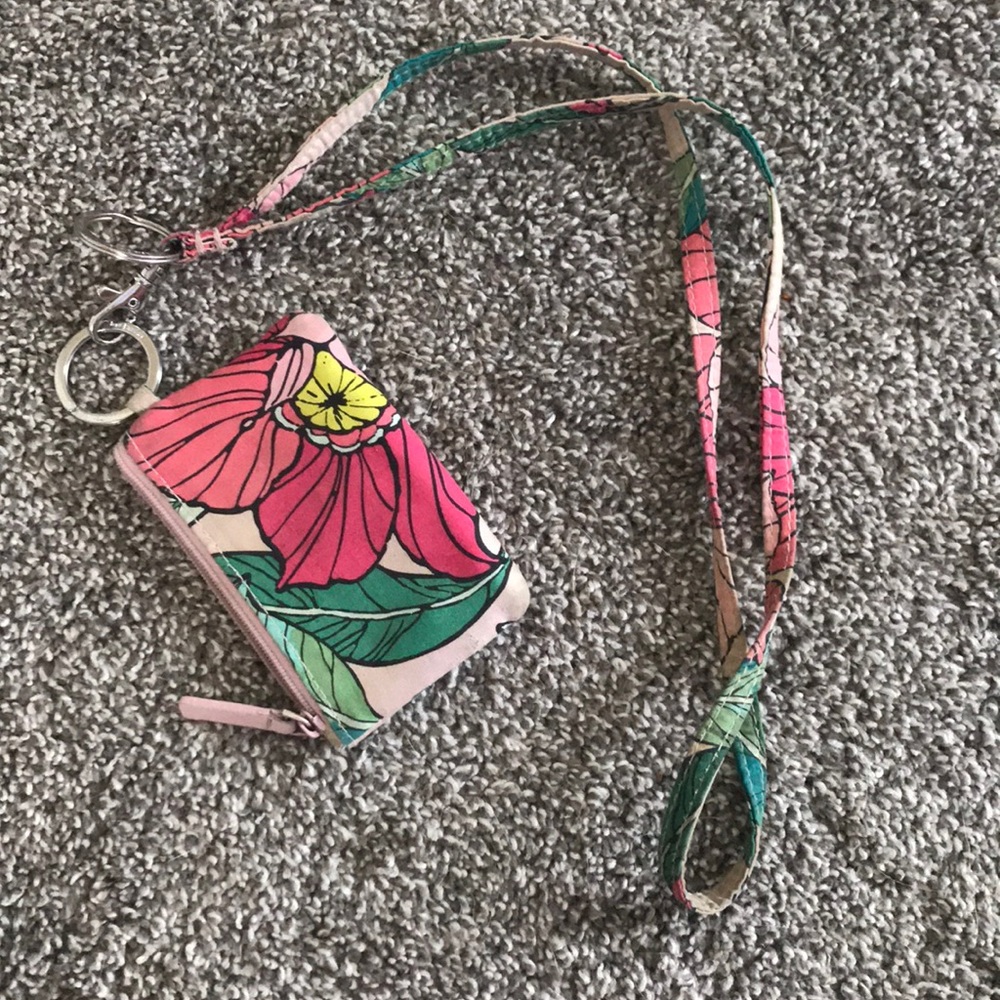 vera bradley lighten up lanyard